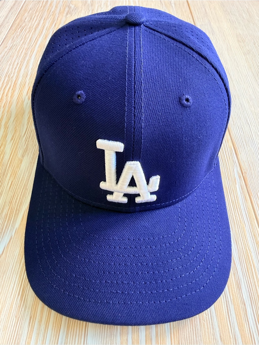 LOS ANGELES DODGERS NEW ERA PERFORMANCE 9SEVENTY STRETCH-SNAPBACK HAT - BLUE